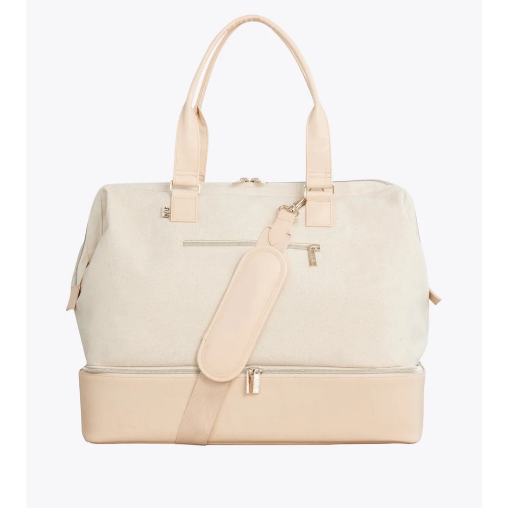 Beis Weekender bag in Beige